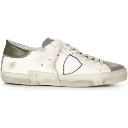 Paris Sneaker Stylish Urban Footwear , male, Sizes: 7 UK, 9 UK, 5 UK, 6 UK, 8 UK, 11 UK, 10 UK - Philippe Model - Modalova