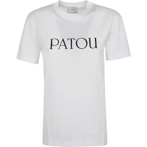 Weiße T-Shirts & Polos für Frauen , Damen, Größe: S - Patou - Modalova