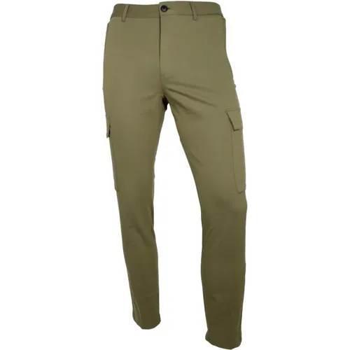 Cargohose Grün Slim Fit , Herren, Größe: M - Hugo Boss - Modalova