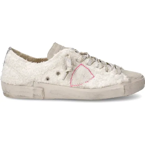 Sneakers Prsx Tennis Women, Milk Silver - Philippe Model - Modalova