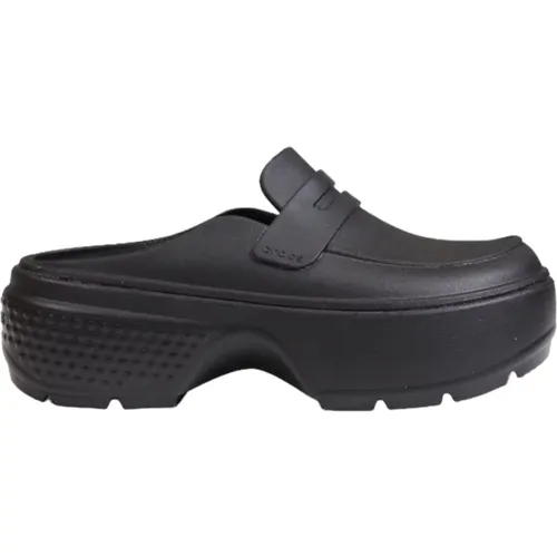 Stilvolle Loafer Schuhe für Frauen , Damen, Größe: 37 EU - Crocs - Modalova