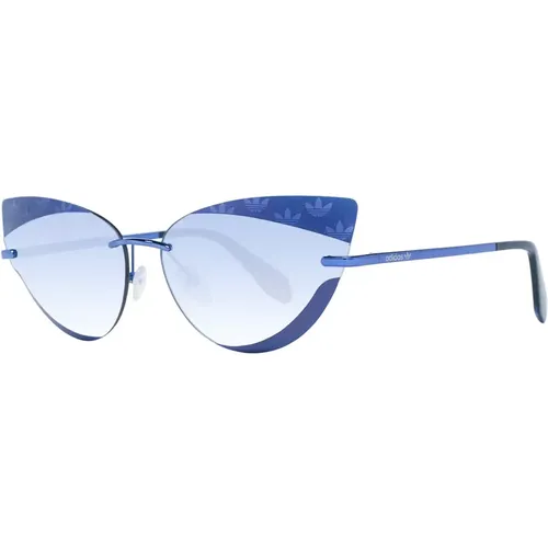 Blaue Damen Cat Eye Sonnenbrille - Adidas - Modalova