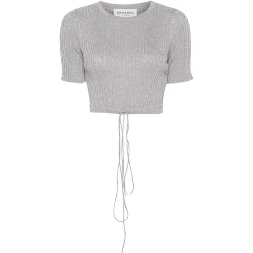 Silber Strickpullover - Ermanno Scervino - Modalova