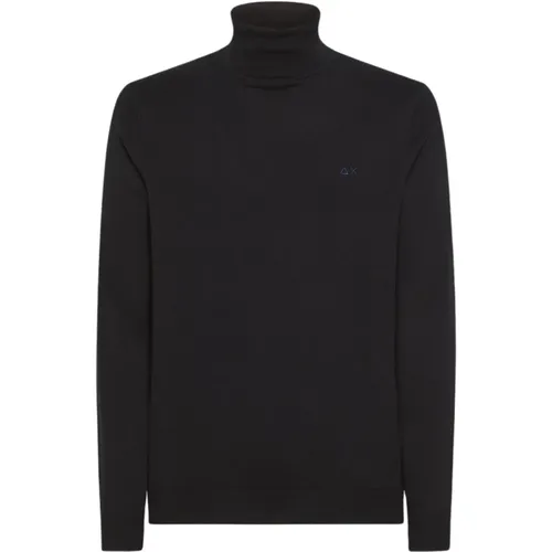 Stylish Turtleneck , male, Sizes: M, L, XL, 2XL - Sun68 - Modalova