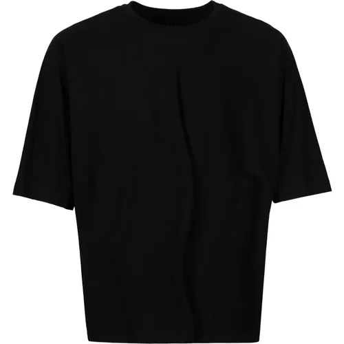 Cotton Crew Neck T-Shirt , male, Sizes: L - Issey Miyake - Modalova