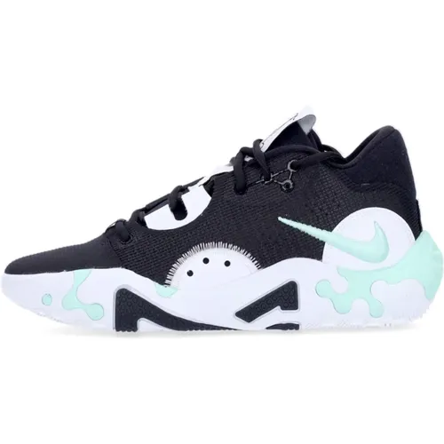 Basketball Shoe Pg 6 Black/Mint Foam/White , male, Sizes: 7 UK, 14 UK - Nike - Modalova