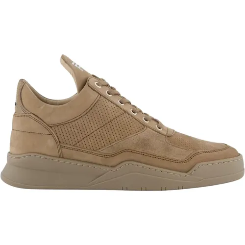 Ghost Panel Low Top Sneakers , male, Sizes: 9 UK, 7 UK - Filling Pieces - Modalova