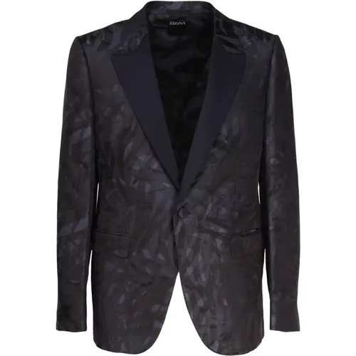 Zegna Jackets , male, Sizes: L - Ermenegildo Zegna - Modalova