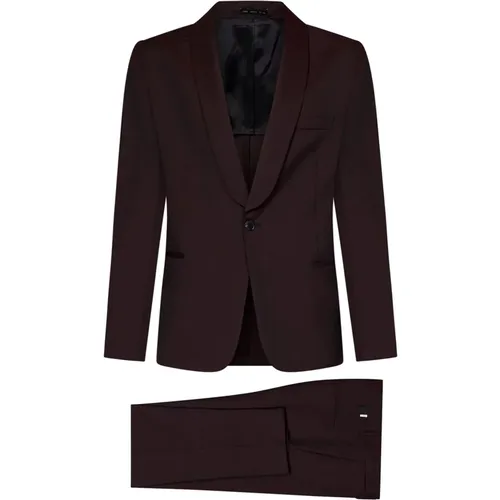 Single Breasted Suits , Herren, Größe: 2XL - Low Brand - Modalova