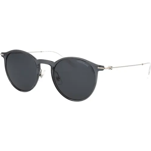 Stylish Sunglasses Mb0097S , male, Sizes: 50 MM - Montblanc - Modalova