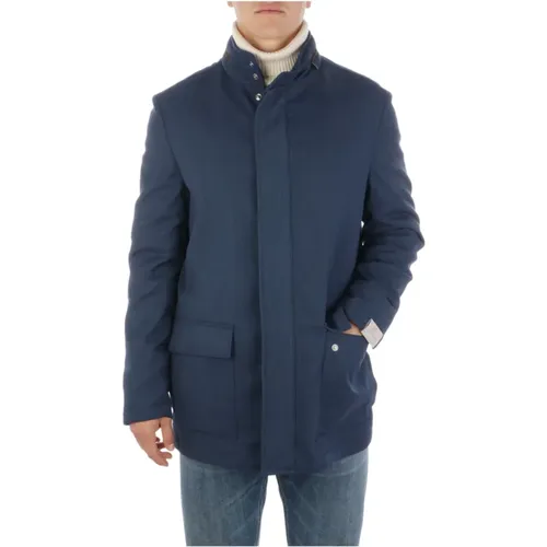 Men Clothing Jackets Coats 902H72 2818211 , male, Sizes: 2XL, 3XL, L - Corneliani - Modalova