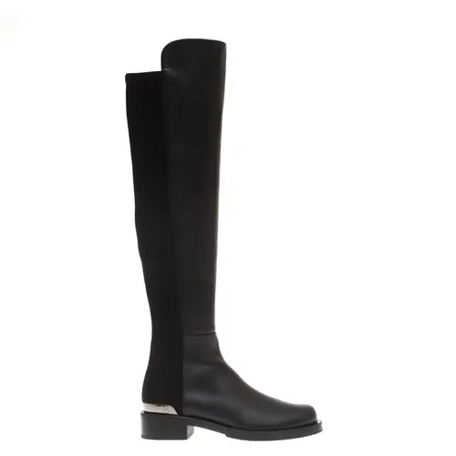 Leather Knee-High Boot , female, Sizes: 4 1/2 UK - Stuart Weitzman - Modalova