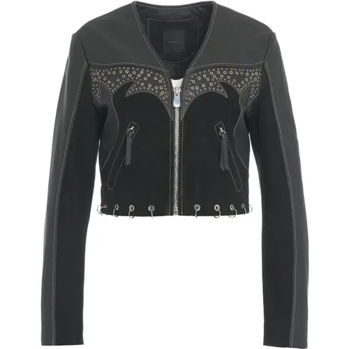 Womens Clothing Jackets Coats Ss24 , female, Sizes: S - pinko - Modalova