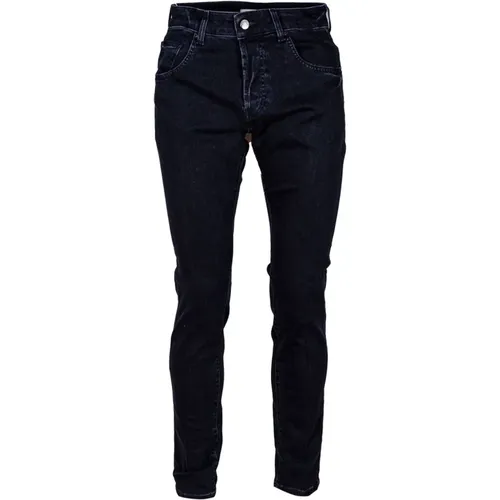 Milano Slim Fit Jeans Hergestellt in Italien , Herren, Größe: W32 - Don The Fuller - Modalova