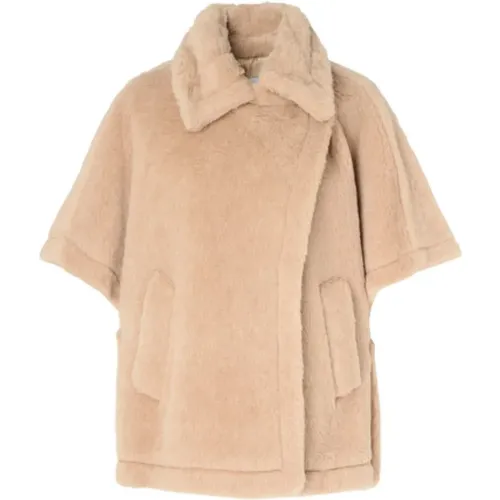 Alpaka Teddy Kamel Mantel Oversize - Max Mara - Modalova