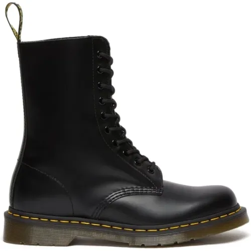 Smooth 10-eye Boots , female, Sizes: 6 1/2 UK, 8 UK, 4 UK, 3 UK - Dr. Martens - Modalova