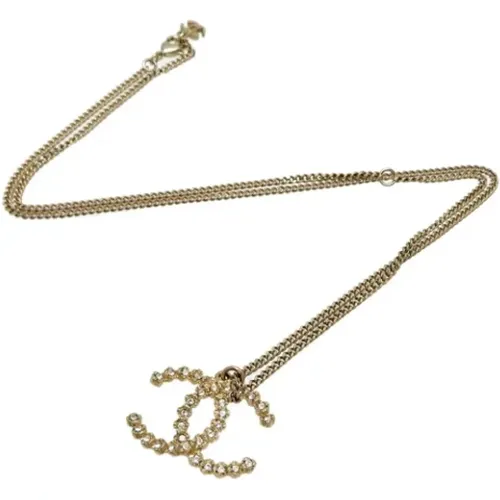 Pre-owned Gold chanel-jewelry , female, Sizes: ONE SIZE - Chanel Vintage - Modalova