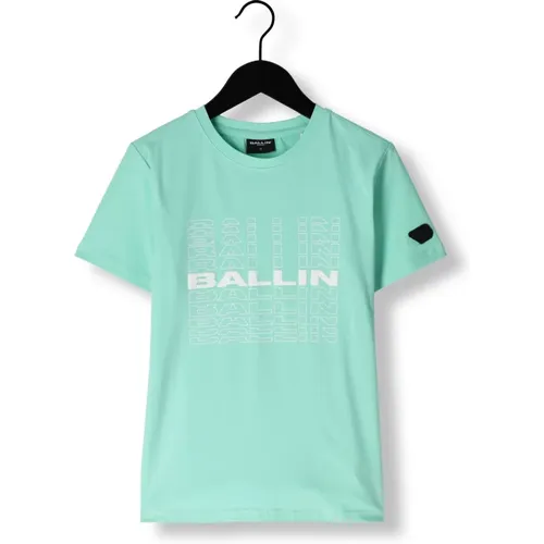 Jungen Polo & T-Shirt Mint - Ballin Amsterdam - Modalova