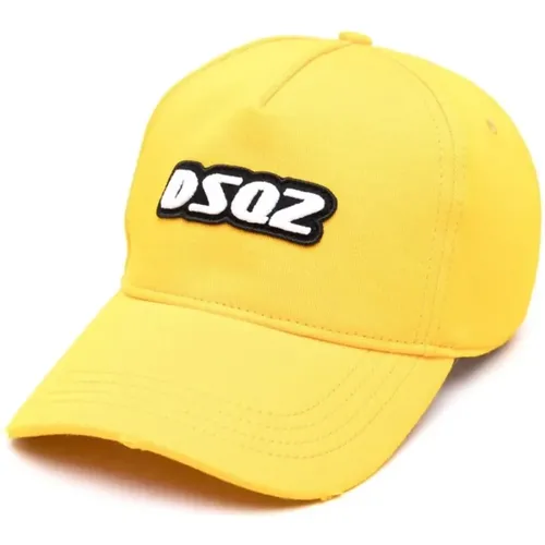 Logo Baseball Cap , male, Sizes: ONE SIZE - Dsquared2 - Modalova