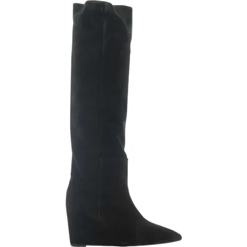 Schwarze Elsa DamenHohe Stiefel - Toral - Modalova