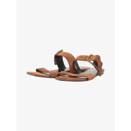 Pre-owned Leder sandals - Yves Saint Laurent Vintage - Modalova