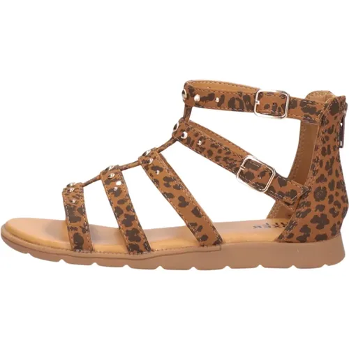 Mädchen Sandalen mit Panther-Print , Damen, Größe: 38 EU - Bullboxer - Modalova