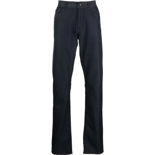 Baumwoll-Kaschmir-Jeans mit Taschen - Canali - Modalova