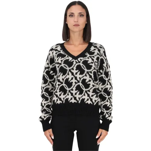 Sweaters , female, Sizes: XS, M - pinko - Modalova