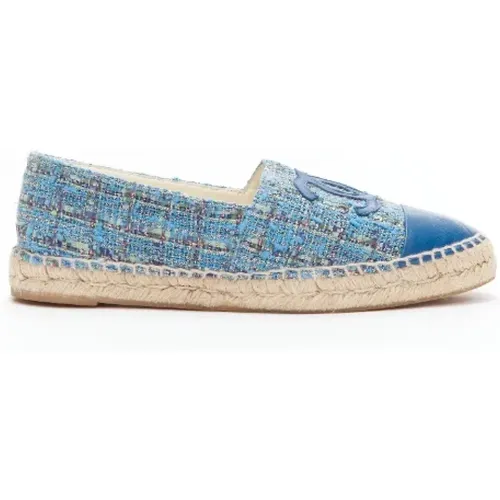 Pre-owned Leather espadrilles , female, Sizes: 7 UK - Chanel Vintage - Modalova