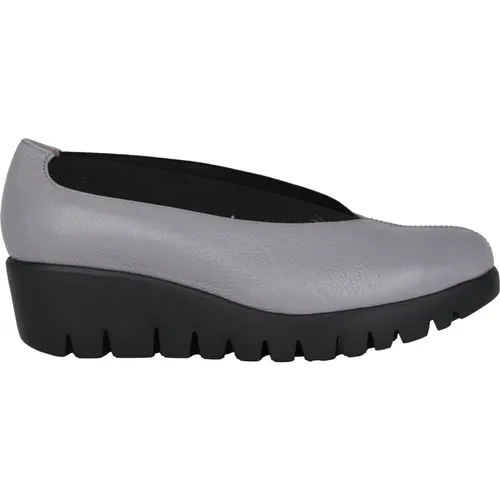 Graue Damenschuhe - Agadir , Damen, Größe: 36 EU - Wonders - Modalova