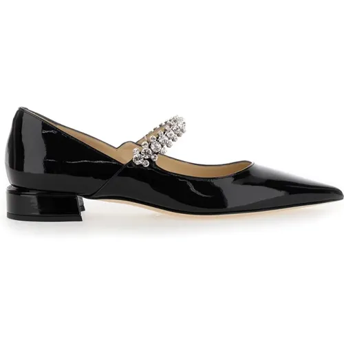 Flat Pump Shoes , female, Sizes: 8 UK, 4 1/2 UK, 5 1/2 UK, 7 UK, 3 1/2 UK, 4 UK, 3 UK, 5 UK - Jimmy Choo - Modalova