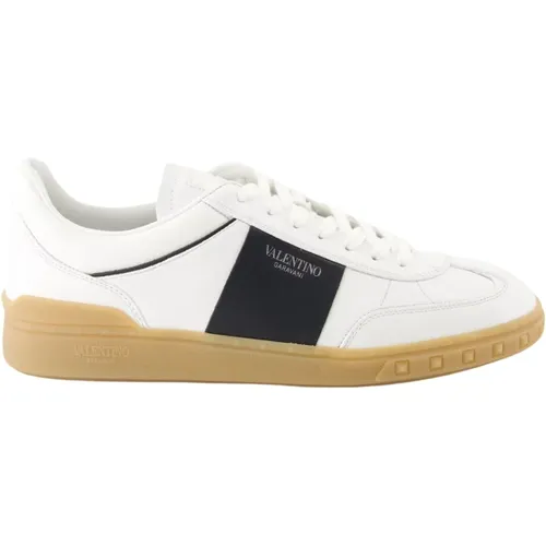 Nappa Leder Schnürsneaker , Herren, Größe: 40 EU - Valentino Garavani - Modalova