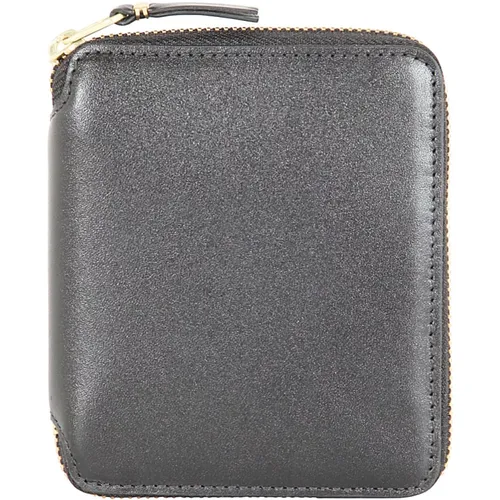 Leather Line Wallet , male, Sizes: ONE SIZE - Comme des Garçons - Modalova