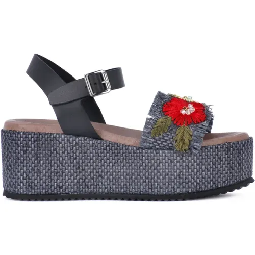 Sandals , female, Sizes: 6 UK - CafèNoir - Modalova