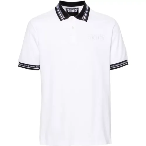 Mens Clothing T-Shirts Polos Ss24 , male, Sizes: XL, M, S, L - Versace Jeans Couture - Modalova