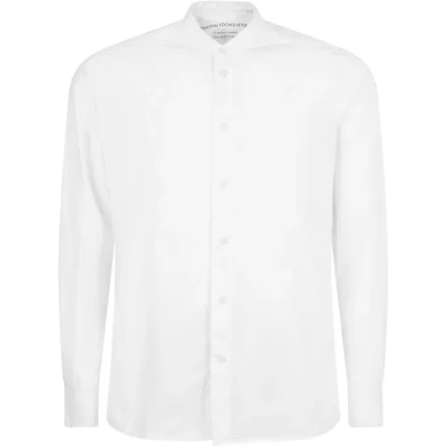 Relaxed fit shirt , male, Sizes: M, S, XL, L - Original Vintage - Modalova
