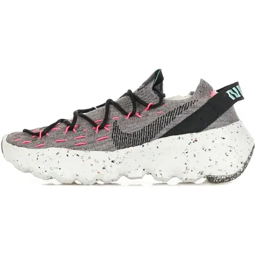 Smoke Grey Low-Top Sneaker Deconstructed Design , male, Sizes: 11 UK - Nike - Modalova