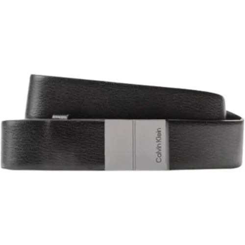 Herren Iconic Hardware Gürtel , Herren, Größe: 100 CM - Calvin Klein - Modalova