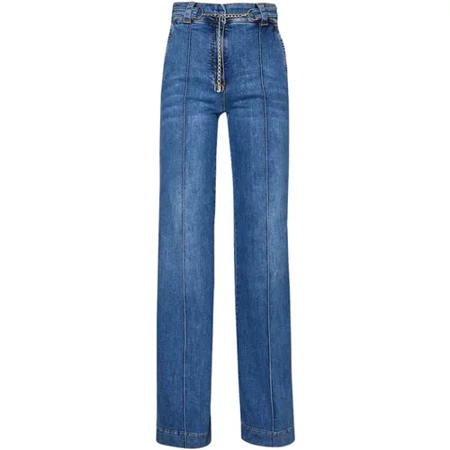 Schwarze Denim Jeans Trendy Casual Chic , Damen, Größe: W24 - Liu Jo - Modalova