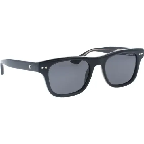 Stylish Sunglasses for Ultimate Protection , male, Sizes: 53 MM - Montblanc - Modalova