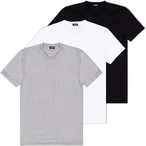 T-Shirt Dreierpack , Herren, Größe: 2XL - Dsquared2 - Modalova
