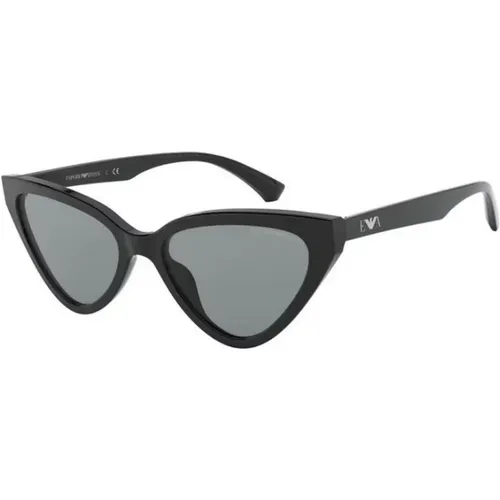 Frame Sunglasses Ea4136 Model , unisex, Sizes: 55 MM - Emporio Armani - Modalova