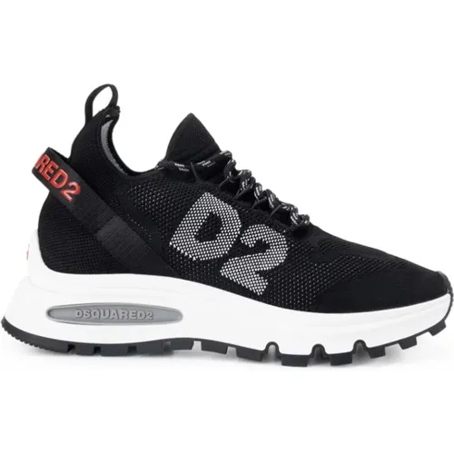 Run DS2 Sneakers , male, Sizes: 8 UK, 7 1/2 UK, 7 UK, 8 1/2 UK, 11 UK, 10 UK, 9 1/2 UK, 9 UK - Dsquared2 - Modalova