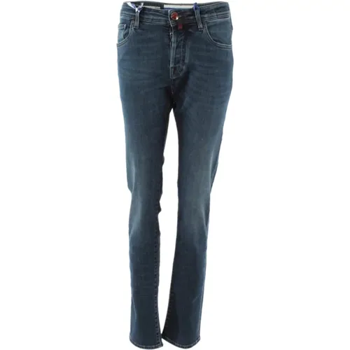 Slim Fit Jeans for Men , male, Sizes: W30 - Jacob Cohën - Modalova