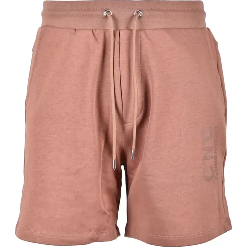 Braune Bermuda Shorts für Männer , Herren, Größe: L - Costume National - Modalova