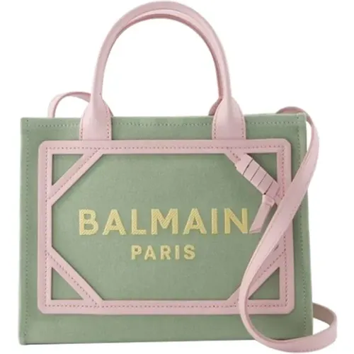 Canvas totes , female, Sizes: ONE SIZE - Balmain - Modalova