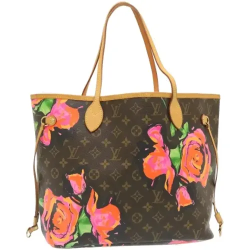 Pre-owned Canvas shoulder-bags , female, Sizes: ONE SIZE - Louis Vuitton Vintage - Modalova