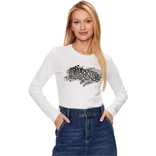 Modern Long Sleeve T-Shirt , female, Sizes: XL - Liu Jo - Modalova