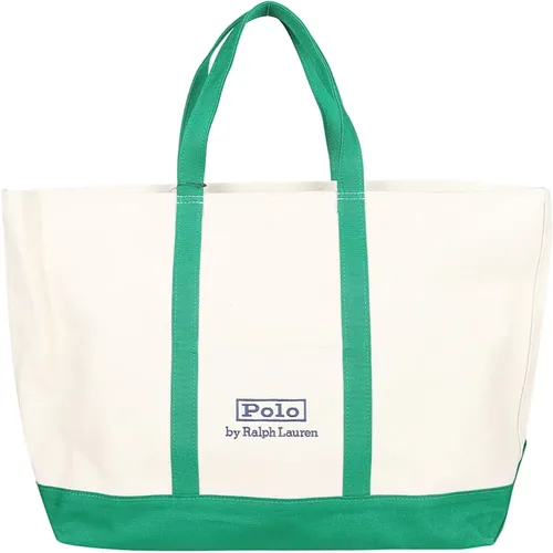 Stylish Large Tote Bag , male, Sizes: ONE SIZE - Ralph Lauren - Modalova