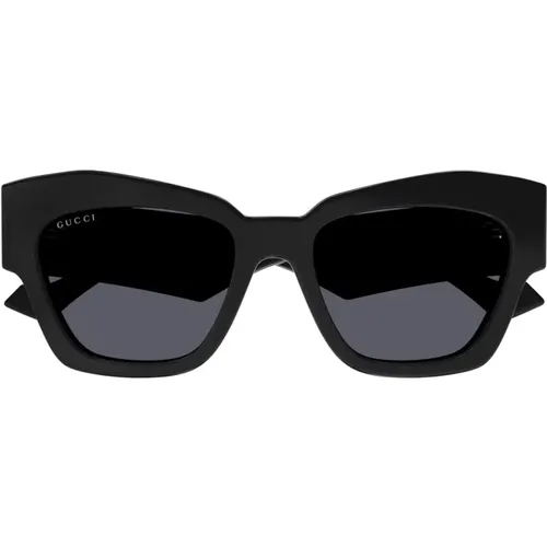 LogoLarge Sonnenbrille , Damen, Größe: 55 MM - Gucci - Modalova